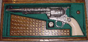 Cased 22 cal Colt SAA
