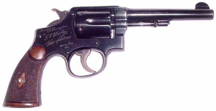 Thomas E. Hawley Green Bay Chief of Police Revolver