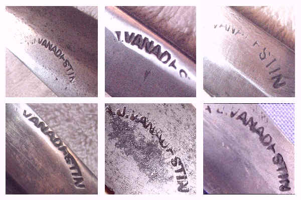Clink - to see first 20 pages of the Vanadestine Book